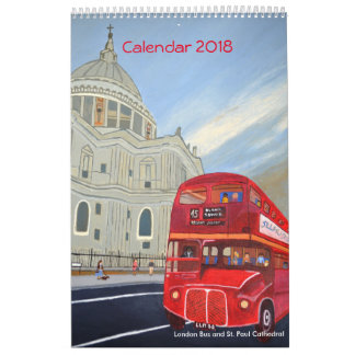 London Buskalender 2018 Kalender