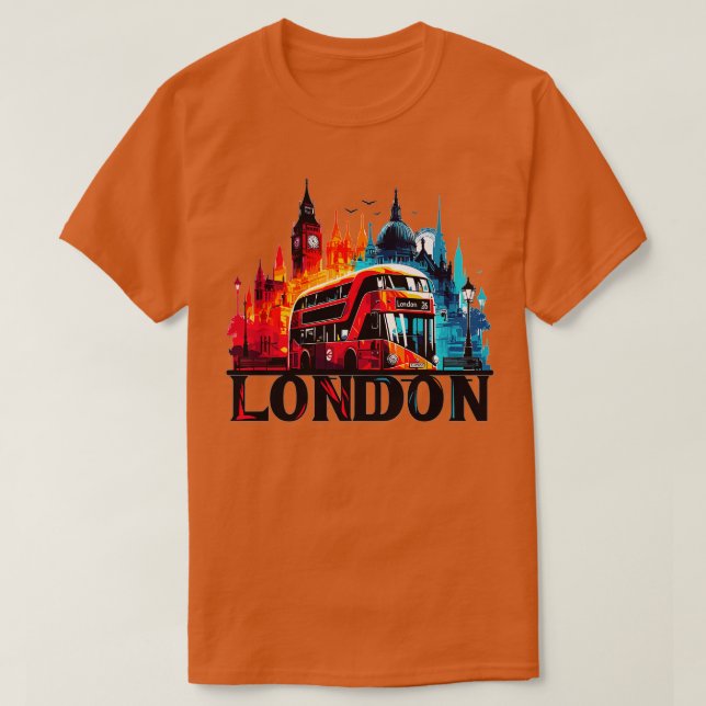 London Buss 1 T Shirt (Design framsida)
