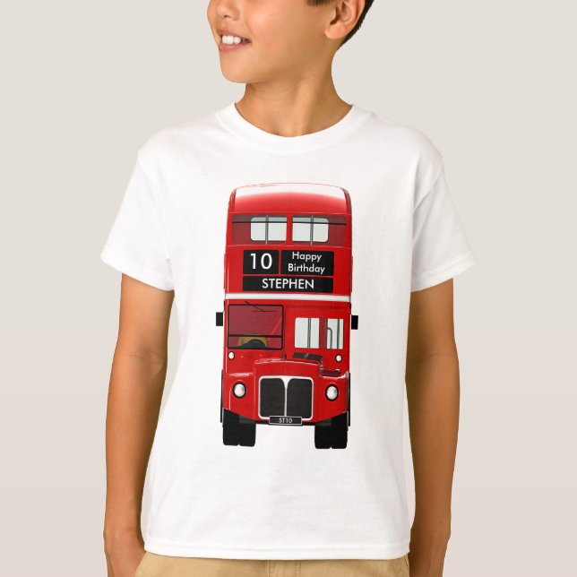 London buss #2 t-shirt (Framsida)