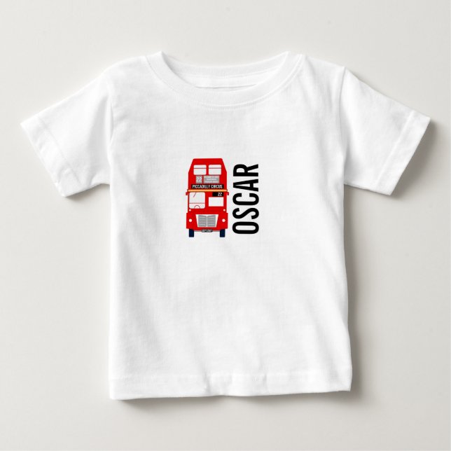 London Buss Baby Tee (Framsida)