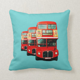 London Buss Cushion Kudde