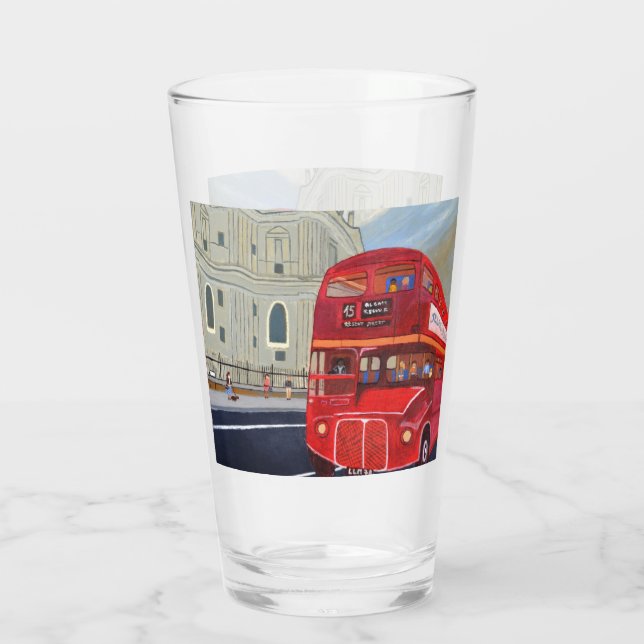 London buss  glaskopp (Baksida)