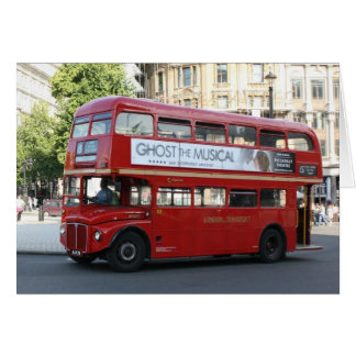 London buss hälsningskort