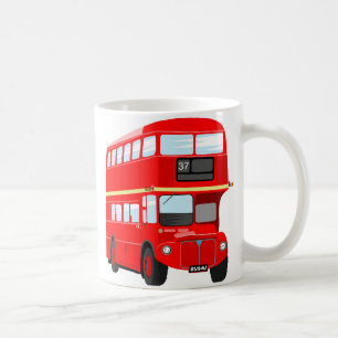 London buss kaffemugg