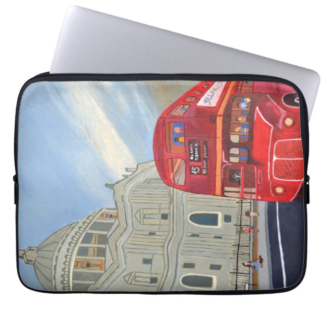 London Buss Laptop sleeve (Framsidan)