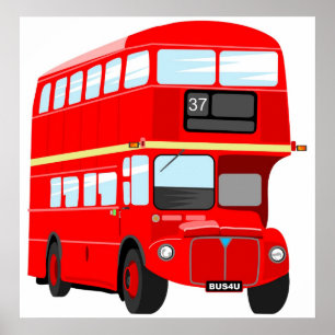 London Buss Poster