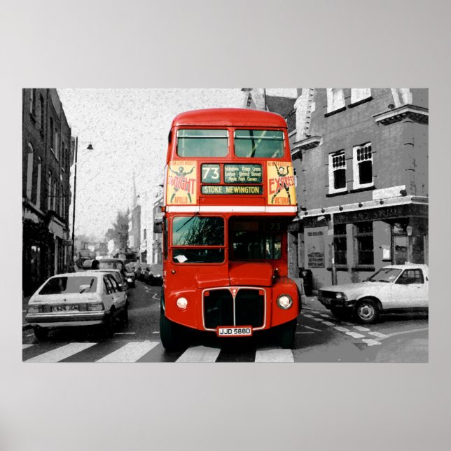 London Buss Poster 3 (Framsidan)