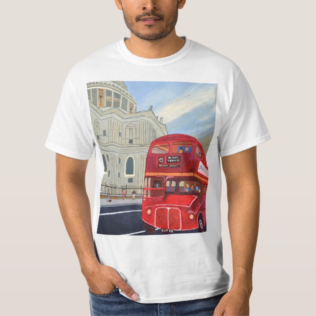 London Buss Thirt T Shirt (Framsida)