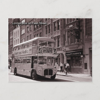london buss vykort