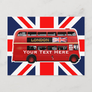 London Buss Vykort