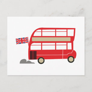 London Buss Vykort