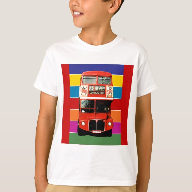 London bussutslagsplats t-shirt (Framsida)