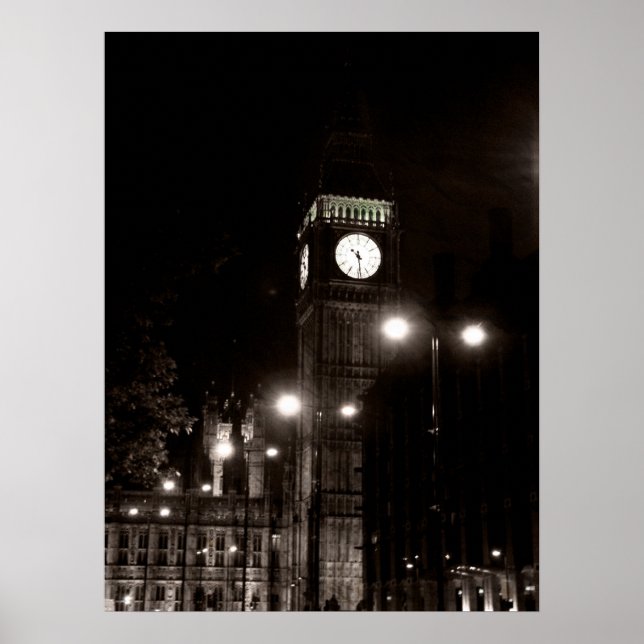 London by Night Poster (Framsidan)