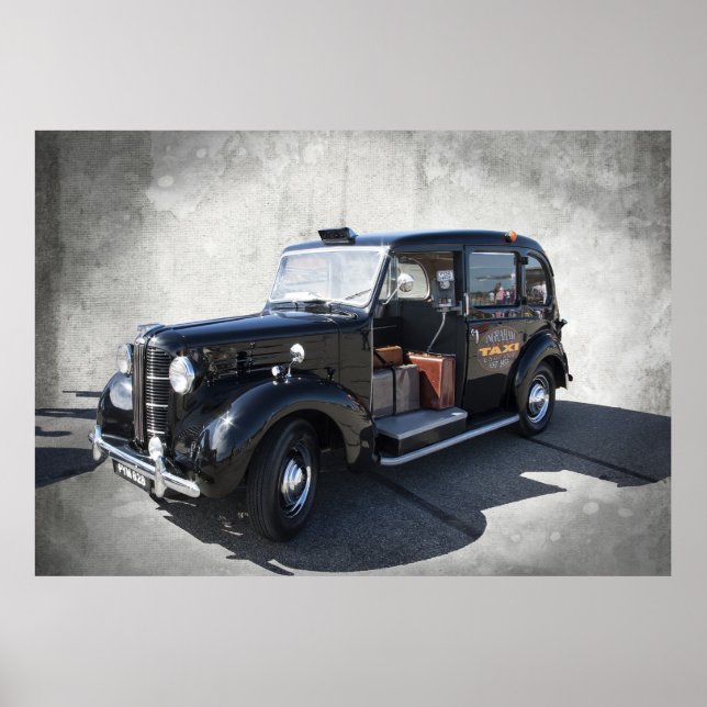 LONDON CAB C. 1955 POSTER (Framsidan)