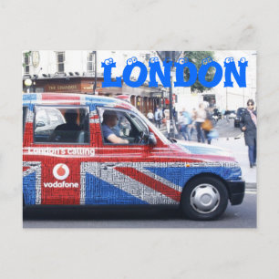 London Cab Vykort