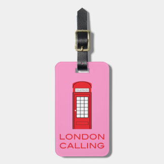 LONDON CALLING - Bagagetagg Bagagebricka
