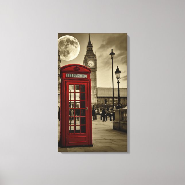 London Calling Canvastryck (Framsida)