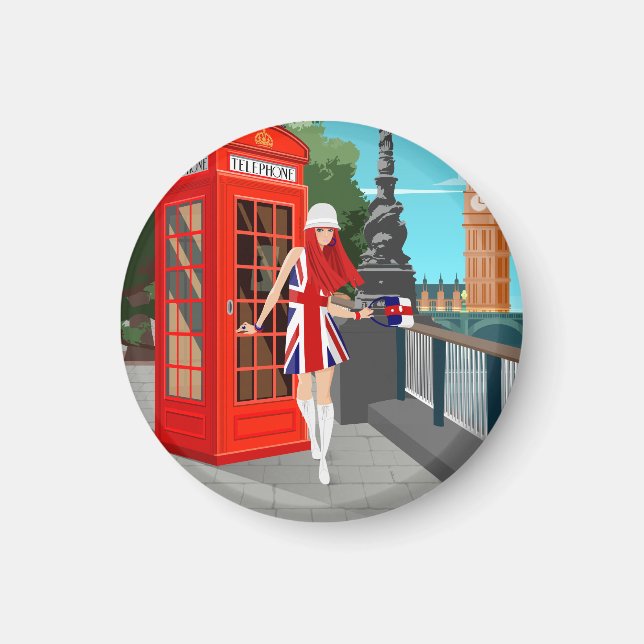 London Calling Magnet (Framsidan)