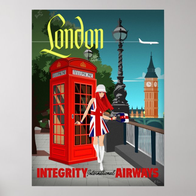 London Calling Poster (Framsidan)