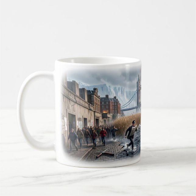 London Calling Stormflod Stad Vision Mugg (Vänster)
