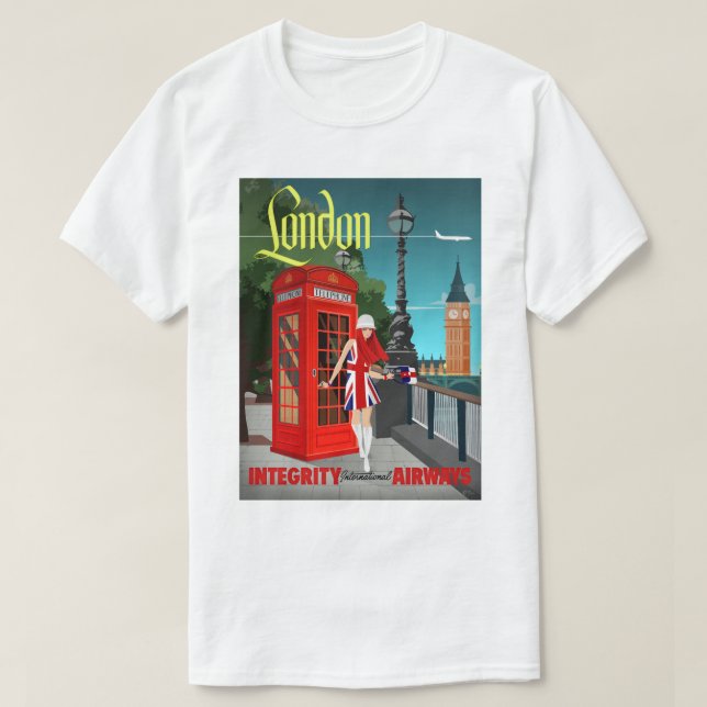 London Calling T Shirt (Design framsida)