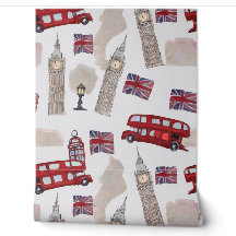 London Calling Watercolor
