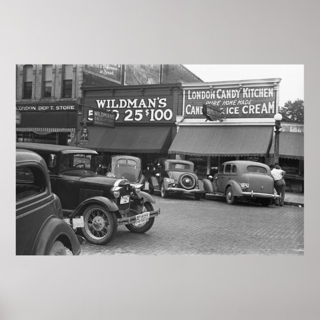 London Candy Kitchen, 1938 Poster (Framsidan)