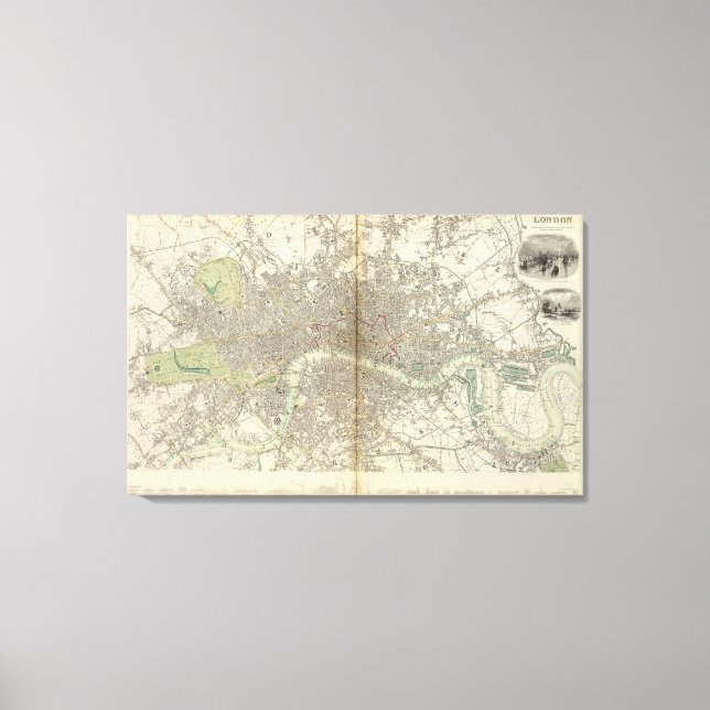 London Canvastryck (Framsida)