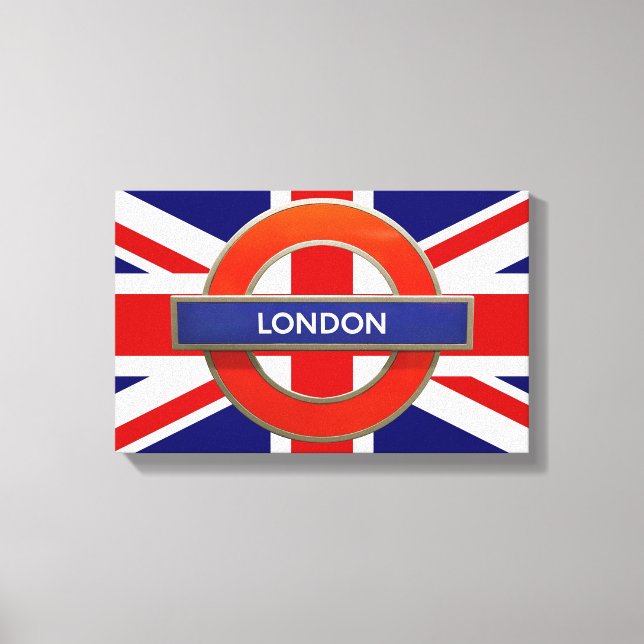 London Canvastryck (Framsida)