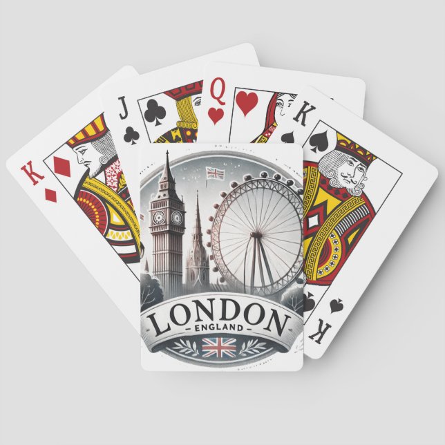 London Casinokort (Baksidan)