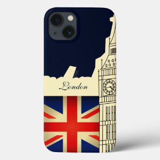London City Big Ben Underbar Britain Flagga