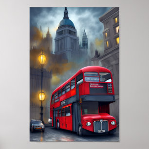 London City buss Poster