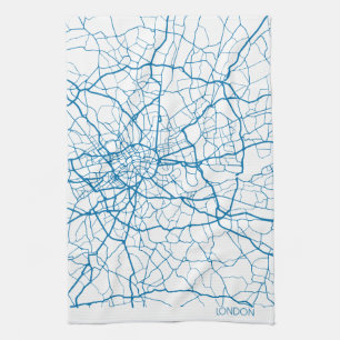 London City Karta Kitchen Towel Kökshandduk