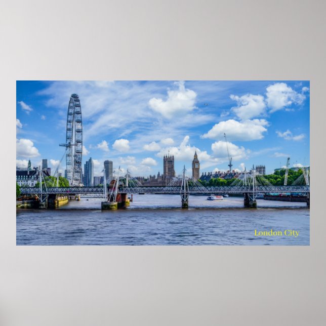 London City Poster (Framsidan)