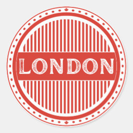 London City Pride Emblem – Canadian Identity Runt Klistermärke