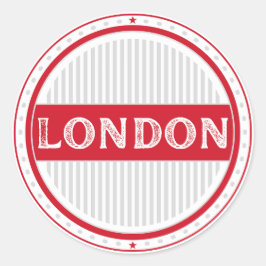 London City Pride Emblem – engelsk identitet Runt Klistermärke