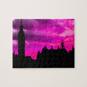 London City Travel Art Photography Pussel