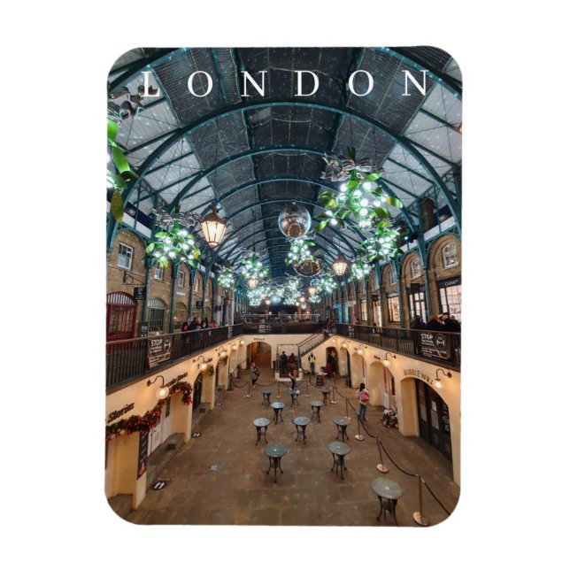 London Covent Garden fridge magnet (Vertikal)