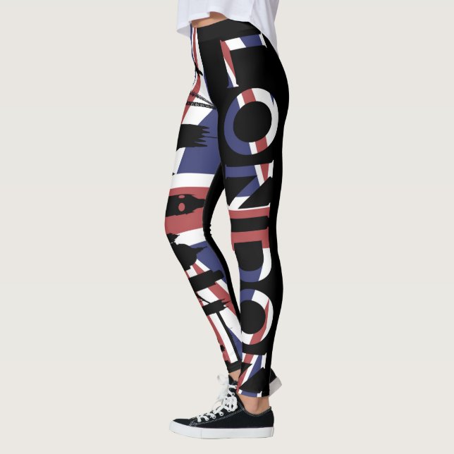 London damasker leggings (Vänster)