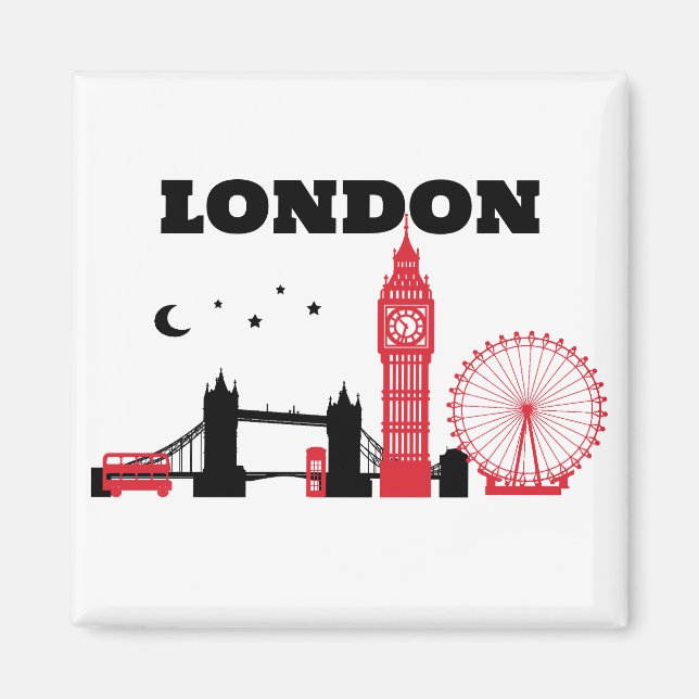London DESIGN Magnet (Framsidan)