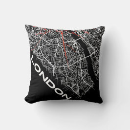 London Design Pillow Kudde