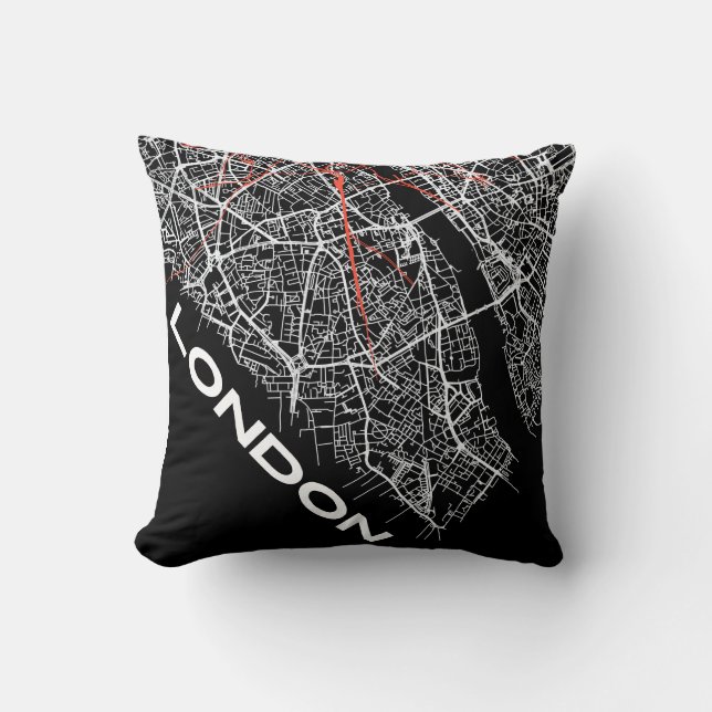 London Design Pillow Kudde (Framsida)