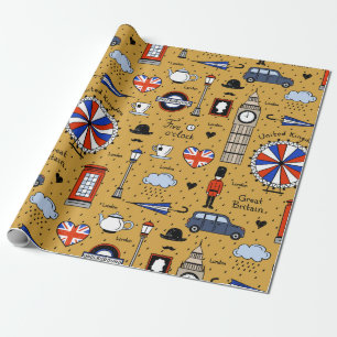 London Doodles Presentpapper