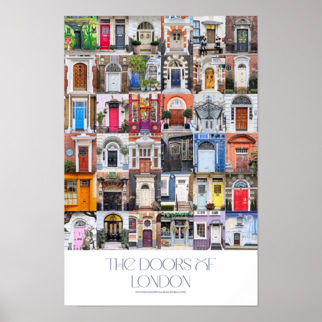 London dörrar affisch (Framsidan)