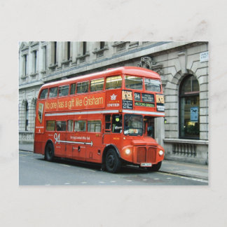London Doubledecker buss Vykort