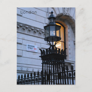 London - Downing Street Helg Vykort