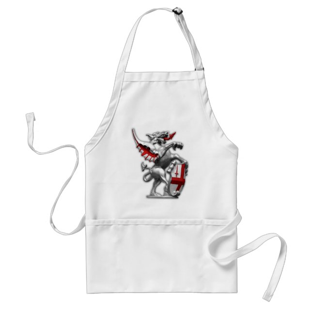 London Dragon Apron Förkläde (Framsidan)