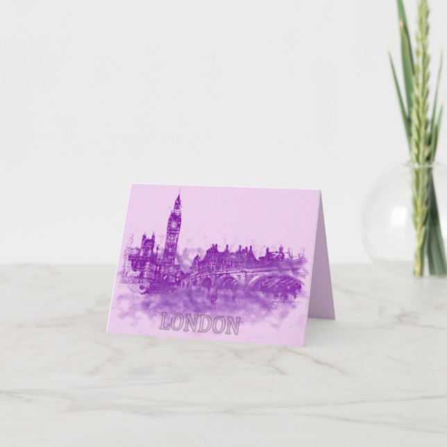 London Dreams Greeting Card Kort (Framsida)