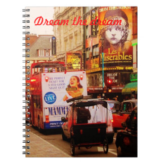London drömbok anteckningsbok