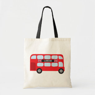 London dubbla-decker buss tygkasse